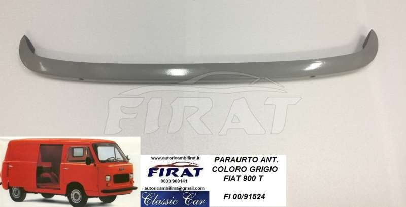 PARAURTO FIAT 900 T ANT. GRIGIO